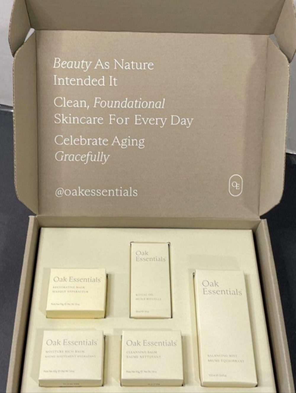 Oak Essentials The Routine Set - Picture 4 of 4